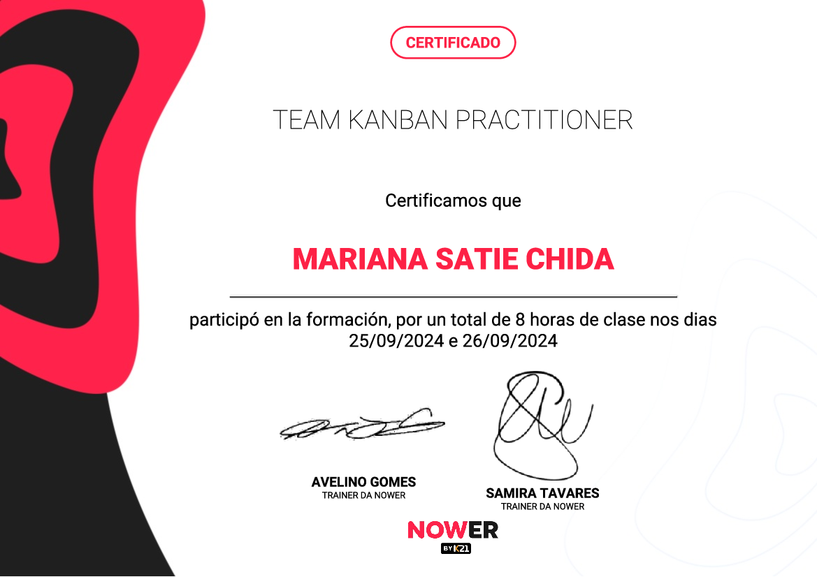 Certificado K21